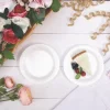 Mediumweight Foam Dinnerware, Plates, 6″ Dia, White, 125/pack - Image 2