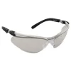 BX Molded-In Diopter Safety Glasses, 1.5+ Diopter Strength, Silver/Black Frame, Clear Lens, 20/Box - Image 2