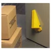 Giant Foot Magnetic Doorstop, No-Slip Rubber Wedge, 3.5w X 6.75d X 2h, Yellow - Image 3