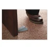 Big Foot Doorstop, No Slip Rubber Wedge, 2.25w X 4.75d X 1.25h, Gray, 2/pack - Image 2