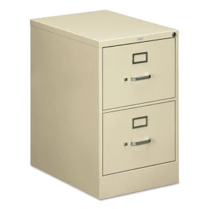 510 Series Vertical File, 2 Letter-Size File Drawers, Light Gray, 15″ X 25″ X 29″