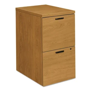10500 Series Mobile Pedestal File, Left Or Right, 2 Legal/letter-Size File Drawers, Harvest, 15.75″ X 22.75″ X 28″