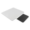 Sit Or Stand Mat For Carpet Or Hard Floors, 36 X 53 With Lip, Clear/black - Image 3