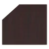 Alera Reception Lounge 700 Series Gang Table, Corner, 27.5w x 27.5d x 13.13h, Mahogany - Image 2
