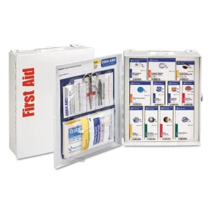 Ansi 2015 Smartcompliance General Business First Aid Station Class A, No Meds, 25 People, 94 Pieces, Metal Case