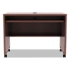 Alera Valencia Series Mobile Workstation Desk, 41.38″ X 23.63″ X 30″, Medium Cherry