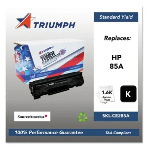 751000nsh1100 Remanufactured Ce285a (85a) Toner, 1,600 Page-Yield, Black