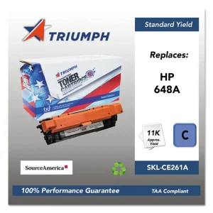 751000nsh1115 Remanufactured Ce261a (648a) Toner, 11,000 Page-Yield, Cyan