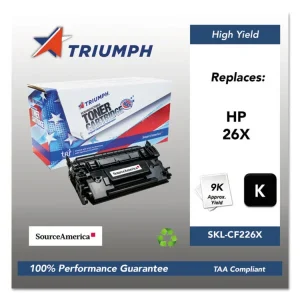 751000nsh1588 Remanufactured Cf226x (26x) High-Yield Toner, 9,000 Page-Yield, Black