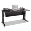Mobile Computer Desk With Reversible Top, 53.5″ X 28″ X 30″, Mahogany/medium Oak/black - Image 2