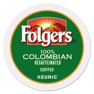 100% Colombian Decaf Coffee K-Cups, 24/box