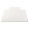 All Day Use Non-Studded Chair Mat For Hard Floors, 45 X 53, Wide Lipped, Clear - Image 2