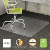 DuraMat Moderate Use Chair Mat for Low Pile Carpet, 45 x 53 with Lip, Clear, Ships in 4-6 Business Days