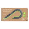 Box Cutters, Double Sided, Replaceable, 1.29" Stainless Steel Blade, 7" Nylon Handle, Gray/Green - Image 2