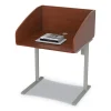 Study Carrell Starter Unit, 2-Leg, 31.25 X 23.5 X 45.25, Cherry