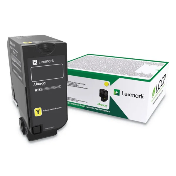 74c0hyg High-Yield Toner, 12,000 Page-Yield, Yellow