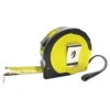 Easy Grip Tape Measure, 25 Ft, Plastic Case, Black And Yellow, 1/16" Graduations - Image 2