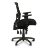 Alera Etros Series Mesh Mid-Back Petite Swivel/Tilt Chair, Supports Up to 275 lb, 17.71″ to 21.65″ Seat Height, Black - Image 3