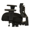 Alera Etros Series Mid-Back Multifunction With Seat Slide Chair, Supports Up To 275 Lb, 17.83″ To 21.45″ Seat Height, Black - Image 3