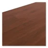 Study Carrell Starter Unit, 2-Leg, 31.25 X 23.5 X 45.25, Cherry - Image 2