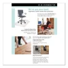 EverLife Moderate Use Chair Mat for Low Pile Carpet, Rectangular, 46 x 60, Clear - Image 3