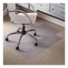 EverLife Moderate Use Chair Mat for Low Pile Carpet, Rectangular with Lip, 36 x 48, Clear