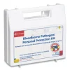 Bloodborne Pathogen And Personal Protection Kit With Microshield, 26 Pieces, Plastic Case - Image 2