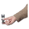 Clip And Twist Desktop Tape Dispenser, With Tape Roll, 1″ Core, Plastic, Gray - Image 2