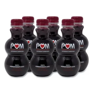 100% Pomegranate Juice, 12 Oz Bottle, 6/pack, Ships In 1-3 Business Days
