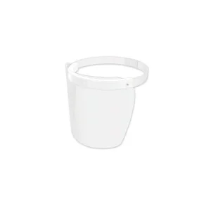 Disposable Face Shield, 13 x 10, Clear, 100/Carton