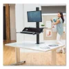 Lotus Ve Sit-Stand Workstation, 29″ X 28.5″ X 27.5″ To 42.5″, Black - Image 4