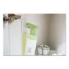 Spray Bottle Holder, 2.34w x 1.69d x 3.34h, White, 2 Hangers/4 Strips/Pack - Image 2