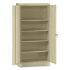 72″ High Standard Cabinet (Unassembled), 36w x 18d x 72h, Light Gray - Image 2