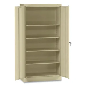 72″ High Standard Cabinet (Assembled), 30w x 15d x 72h, Putty
