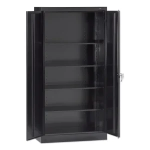 72″ High Standard Cabinet (Assembled), 36w x 18d x 72h, Black
