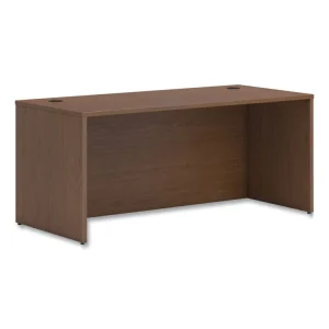 Mod Desk Shell, 72″ x 30″ x 29″, Sepia Walnut, 2/Carton