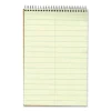 Steno Pads, Pitman Rule, White Cover, 80 Green-Tint 6 X 9 Sheets - Image 2