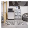 Fashionmat Chair Mat, Rectangular, 35 X 40, Diamonds - Image 2