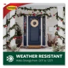 all weather hooks and strips, small, plastic, clear, 0.5 lb capacity, 30 clips and 32 strips/pack - Image 3