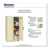 72″ High Standard Cabinet (Unassembled), 36w x 24d x 72h, Light Gray - Image 4