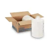 White Paper Plates, 6″ Dia, 500/packs, 2 Packs/carton - Image 2