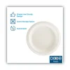 White Paper Plates, 8.5″ Dia, Individually Wrapped, White, 500/carton - Image 2