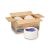 Paper Dinnerware, Plates, White, 8.5″ Dia, 125/pack, 4/carton