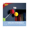 Clear Hooks and Strips, Decorating Clips, Plastic, 0.1 lb Capacity, 20 Clips and 24 Strips/Pack - Image 2