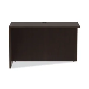 Alera Valencia Series Straight Front Desk Shell, 47.25″ X 29.5″ X 29.63″, Espresso
