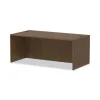 Alera Valencia Series Straight Front Desk Shell, 71″ X 35.5″ X 29.63″, Modern Walnut - Image 2