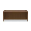 Alera Valencia Series Straight Front Desk Shell, 71″ X 35.5″ X 29.63″, Modern Walnut - Image 3