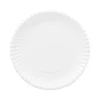 Gold Label Coated Paper Plates, 9″ Dia, White, 120/pack, 8 Packs/carton