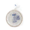 Symphony Paper Dinnerware, Mediumweight Plate, 8.5″ Dia, Tan, 125/pack - Image 3