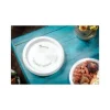 Earthchoice Pressware Compostable Dinnerware, Plate, 9″ Dia, White, 450/carton - Image 3